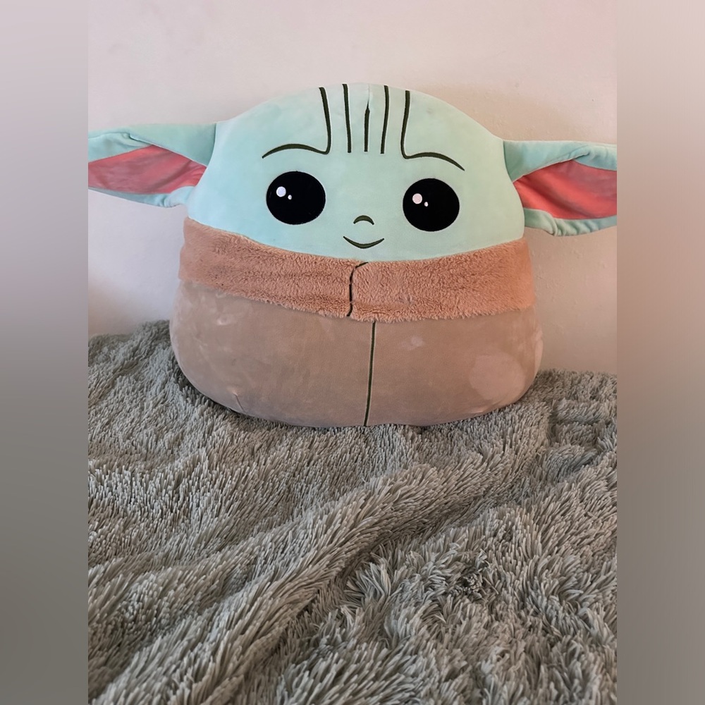 Large baby yoda squishmallow